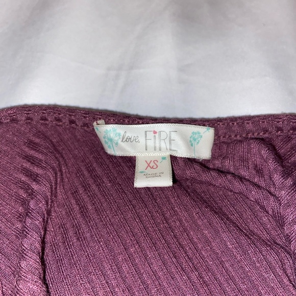 Love Fire plum dress - Picture 3 of 3